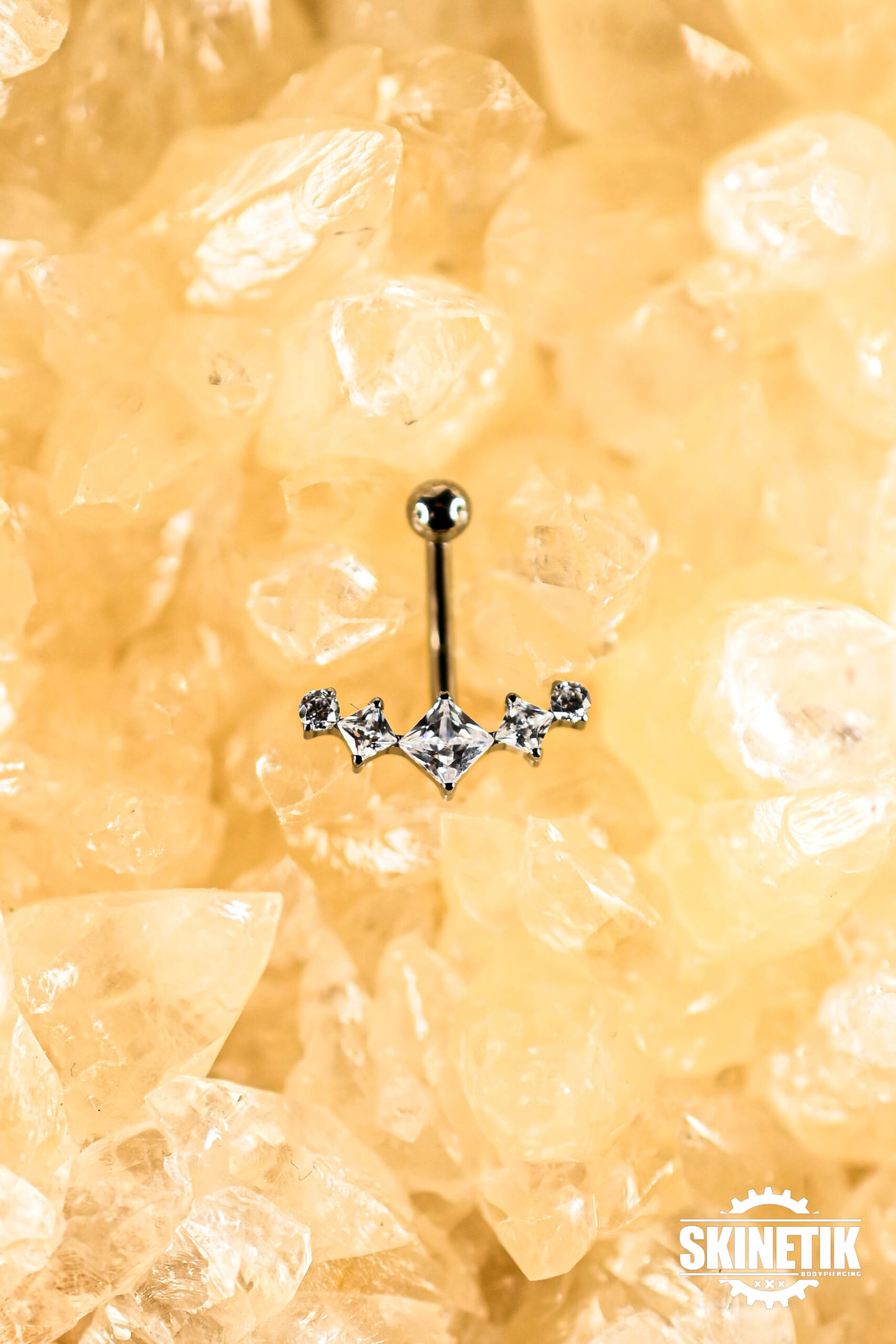 Banane rook titane argenté marquise