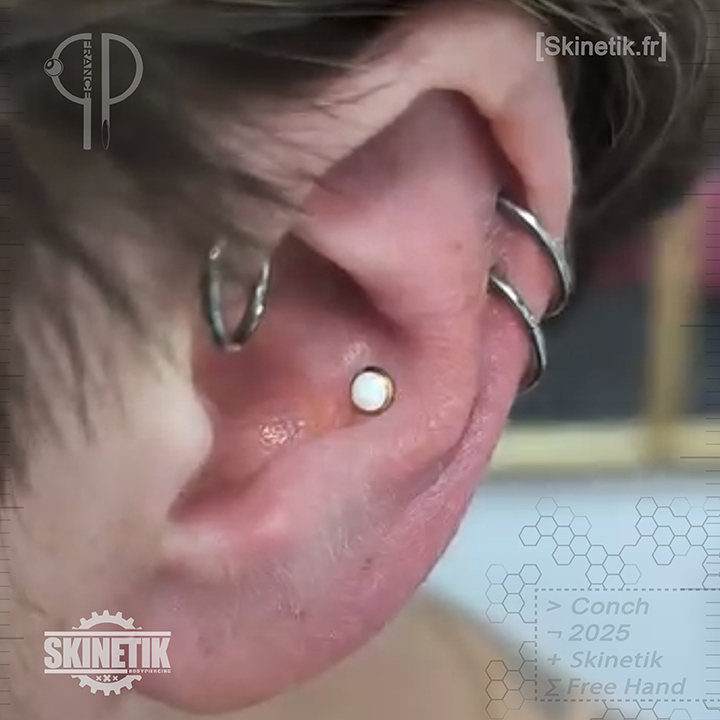 Piercing conch