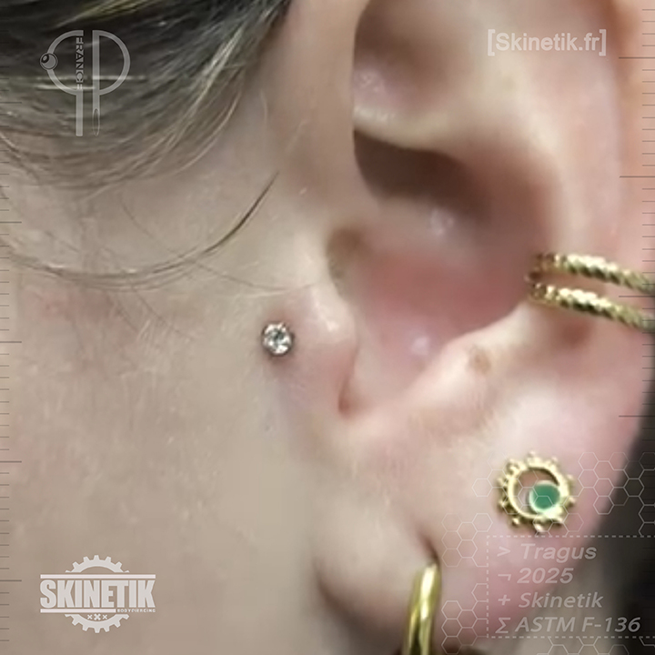 Piercing tragus