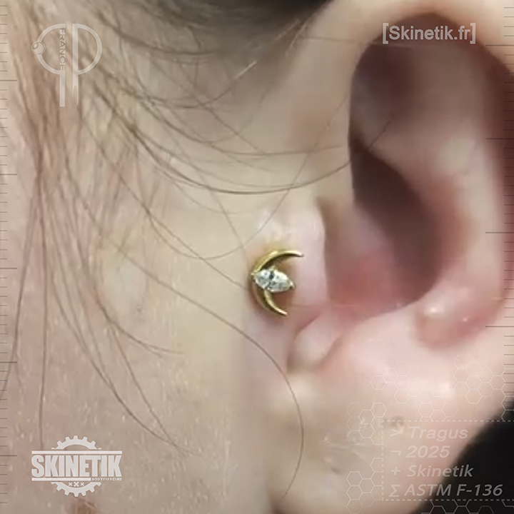 Piercing tragus