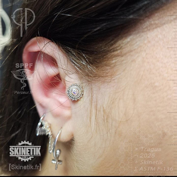 Piercing tragus